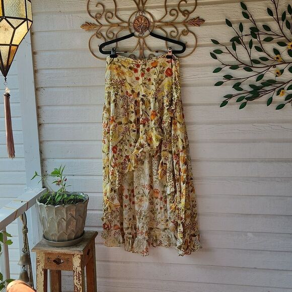 Spell Gypsy Sayulita skirt L sunflower yellow - Picture 1 of 11